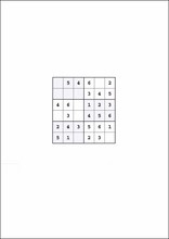 Sudoku 6x698