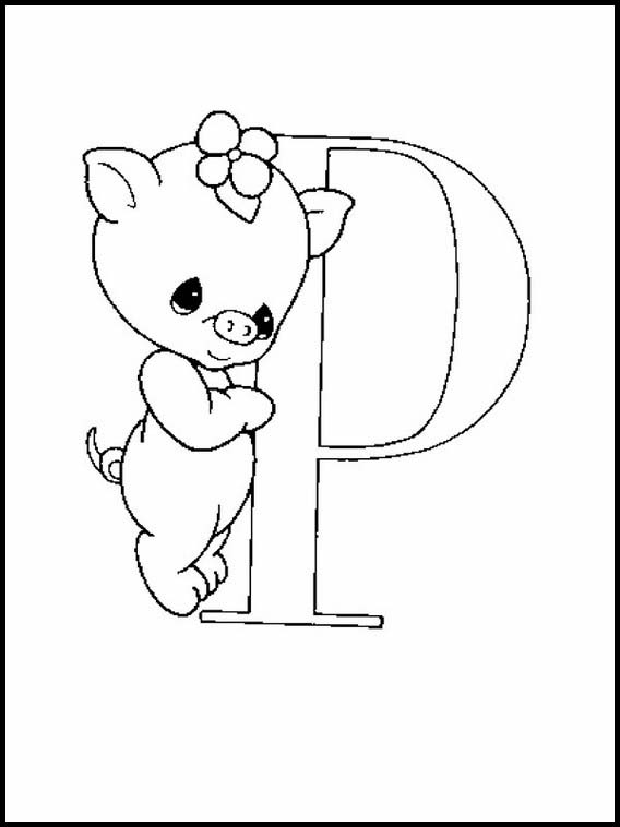 Alfabeto com desenhos para crianças 156