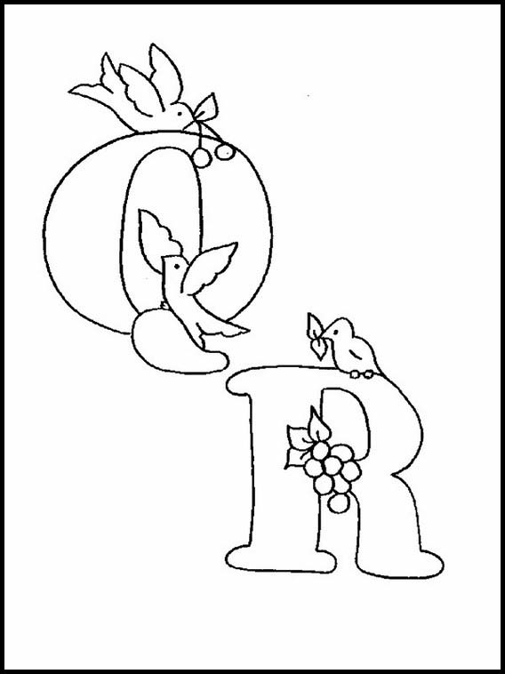 Alfabeto com desenhos para crianças 163