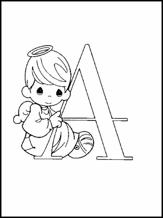 Alfabeto com desenhos para crianças 17