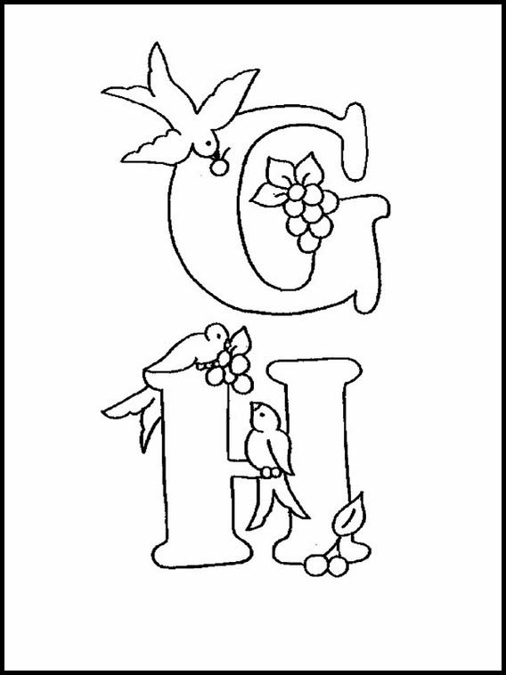 Alfabeto com desenhos para crianças 232