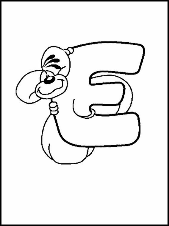 Alfabeto com desenhos para crianças 65