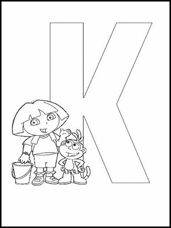 Alfabeto com desenhos para crianças 9